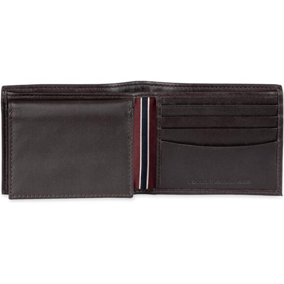 Thin Sleek Casual Bifold with 6 Credit Card Pockets and Removable ID Window - Picture 4 of 7